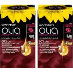 2 X Garnier OLIA 6.66 Extra Deep Red