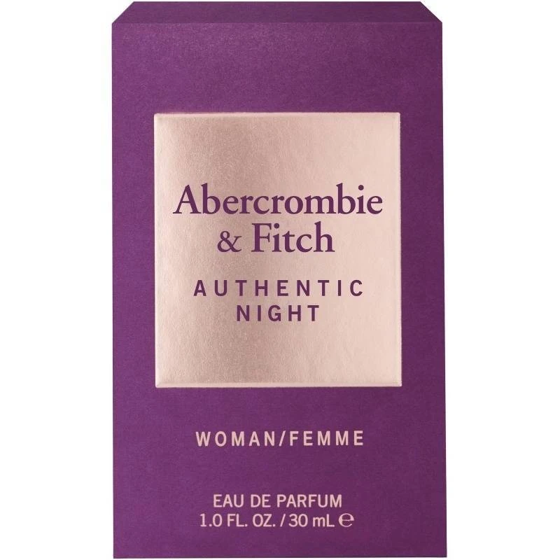 Abercrombie & Fitch Authentic Night For Her EDP 30 Ml 2 Abercrombie & Fitch Authentic Night For Her EDP 30 Ml - Billede 2