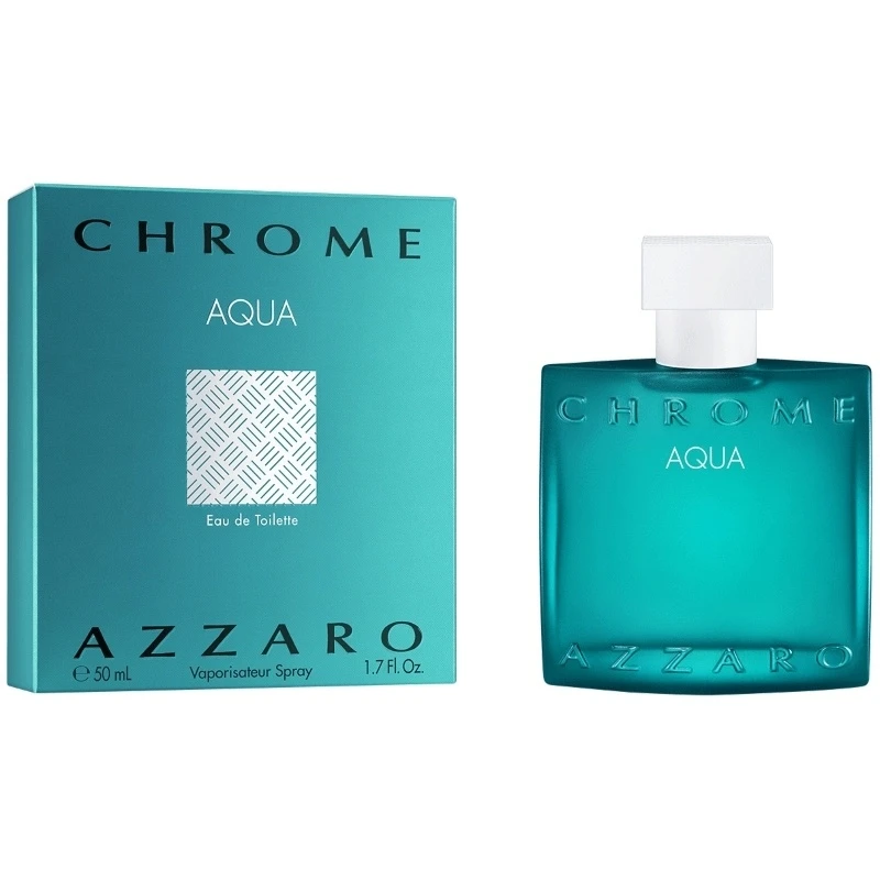 Azzaro Chrome Aqua EDT 50 Ml 2 Azzaro Chrome Aqua EDT 50 Ml - Billede 2