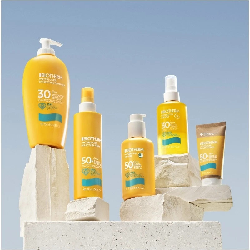 Biotherm Solaire Waterlover Sun Milk SPF 50 - 200 Ml 3 Biotherm Solaire Waterlover Sun Milk SPF 50 - 200 Ml - Billede 3