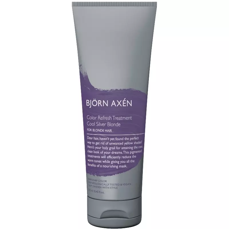 Björn Axén Color Refresh Treatment Cool Silver Blonde 250 Ml 1 Björn Axén Color Refresh Treatment Cool Silver Blonde 250 Ml