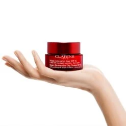 Clarins Super Restorative Day Cream SPF 15 - 50 Ml -Clarins Butik clarins super restorative day cream spf 15 50 ml 1661253339