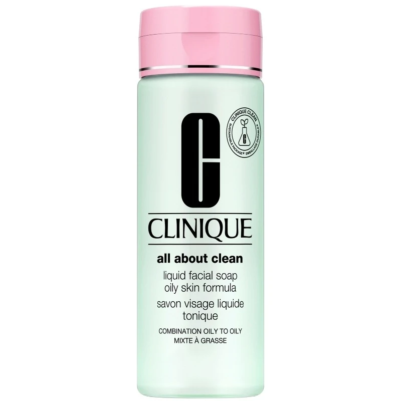 Clinique Liquid Facial Soap Cleanser Oily Skin 200 Ml 1 Clinique Liquid Facial Soap Cleanser Oily Skin 200 Ml