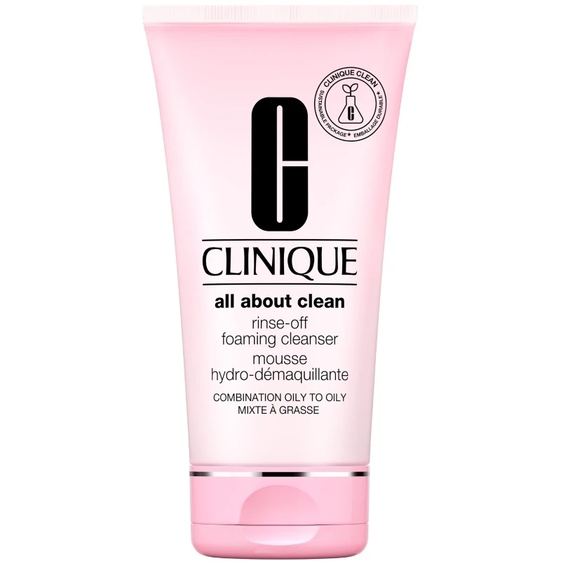 Clinique All About Clean Rinse-Off Foaming Cleanser 150 Ml 1 Clinique All About Clean Rinse-Off Foaming Cleanser 150 Ml