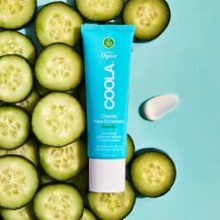 COOLA Classic Face Sunscreen Cucumber SPF 30 - 50 Ml -Clarins Butik coola classic face sunscreen cucumber spf 30 50 ml 1655120739