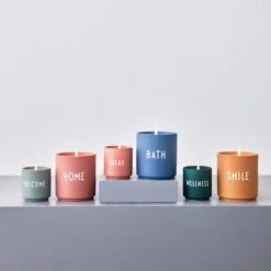 Design Letters Large Scented Candle 458 Gr. - Smile -Clarins Butik design letters large scented candle 458 gr smile 1619438761