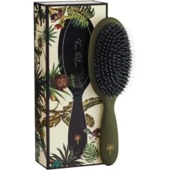 Fan Palm Hair Brush Medium - Jungle