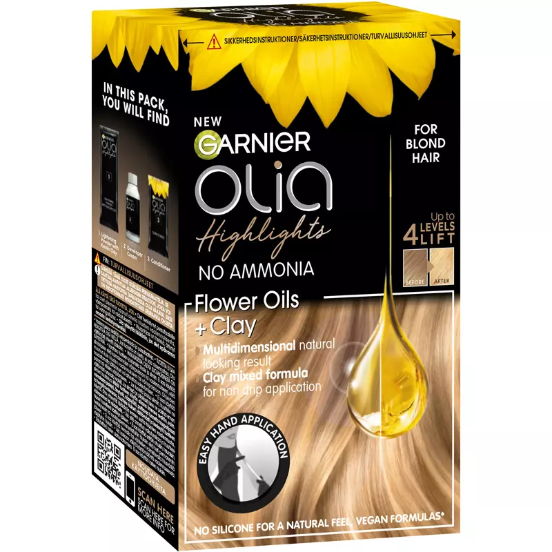 Garnier Olia Highlights For Blond Hair 2 Garnier Olia Highlights For Blond Hair - Billede 2