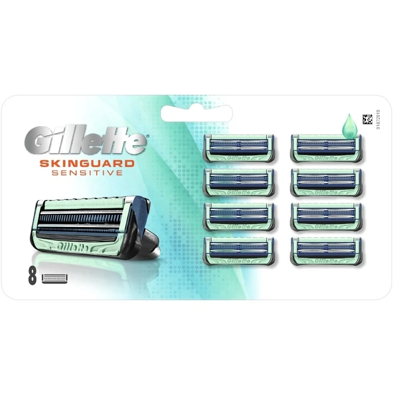 Gillette® Gillette Skinguard Sensitive Blades 8 Pieces 1 Gillette® Gillette Skinguard Sensitive Blades 8 Pieces