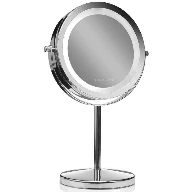 Gillian Jones Stand LED Light Mirror X10 - Silver 10384-81 1 Gillian Jones Stand LED Light Mirror X10 - Silver 10384-81