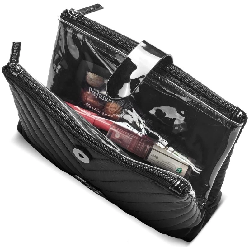 Gillian Jones Travel Clutch - Black 10008 3 Gillian Jones Travel Clutch - Black 10008 - Billede 3