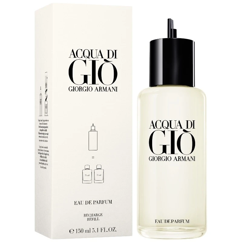 Giorgio Armani Acqua Di Giò EDP Refill 150 Ml 2 Giorgio Armani Acqua Di Giò EDP Refill 150 Ml - Billede 2