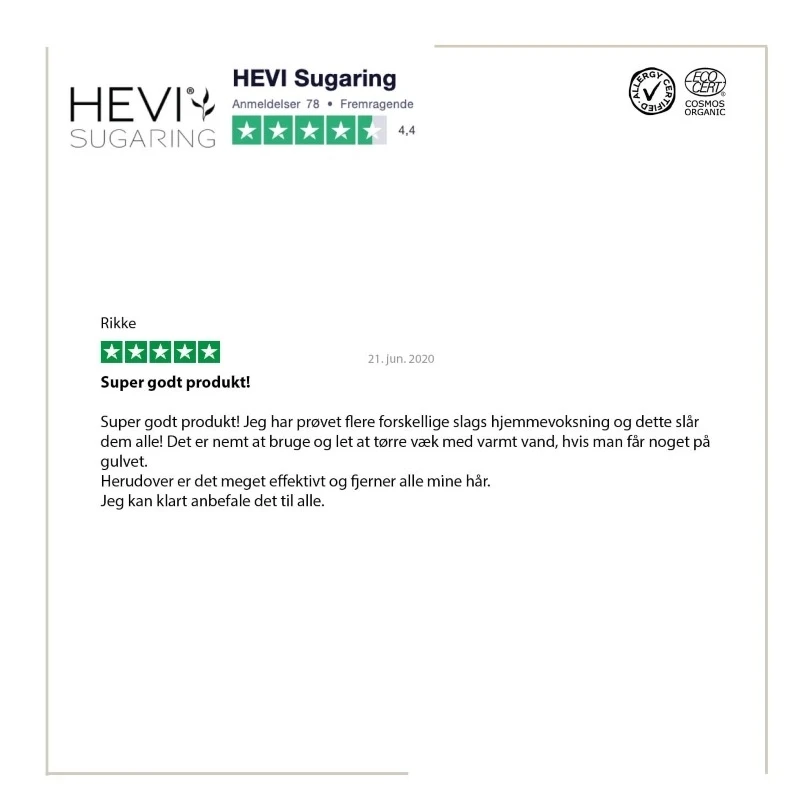 Hevi Sugaring Bodysugaring Set 375 Gr. 4 Hevi Sugaring Bodysugaring Set 375 Gr. - Billede 4