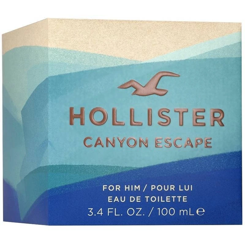 Hollister Canyon Escape For Him EDT 100 Ml 2 Hollister Canyon Escape For Him EDT 100 Ml - Billede 2