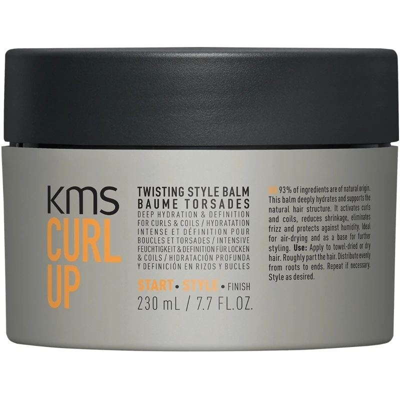 KMS CurlUp Twisting Style Balm 230 Ml 1 KMS CurlUp Twisting Style Balm 230 Ml