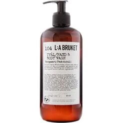 L:A Bruket 104 Hand & Body Wash 450 Ml - Bergamot/Patchouli