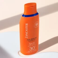 Lancaster Sun Beauty Body Milk SPF 30 - 175 Ml -Clarins Butik lancaster sun beauty body milk spf 30 175 ml 1654154907