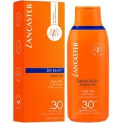 Lancaster Sun Beauty Body Milk SPF 30 - 175 Ml -Clarins Butik lancaster sun beauty body milk spf 30 175 ml 1654154919
