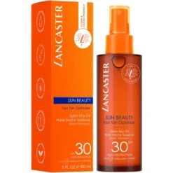 Lancaster Sun Beauty Satin Dry Oil SPF 30 - 150 Ml -Clarins Butik lancaster sun beauty satin dry oil spf 30 150 ml 1654147837