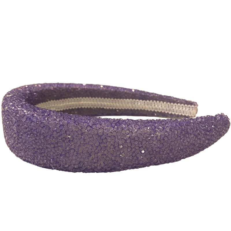 By Stær LIN Hairband - Glitter Purple 2 By Stær LIN Hairband - Glitter Purple - Billede 2