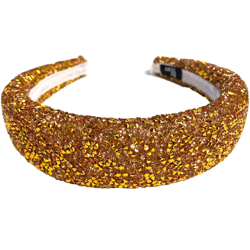 By Stær LIN Hairband - Glitter Rust/Gold 1 By Stær LIN Hairband - Glitter Rust/Gold