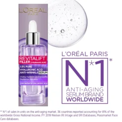L’Oréal Paris L'Oréal Paris Revitalift Filler Serum 1,5% HA 30 Ml -Clarins Butik loreal paris revitalift filler serum 15 ha 30 ml5
