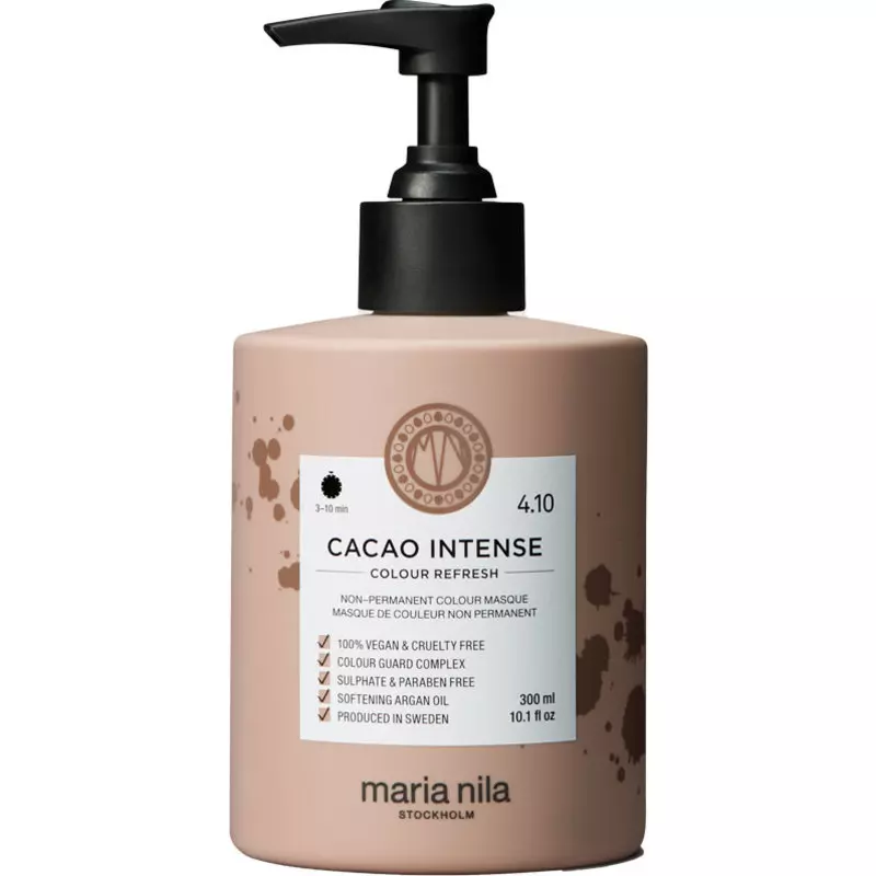 Maria Nila Colour Refresh 300 Ml - 4.10 Cacao Intense 1 Maria Nila Colour Refresh 300 Ml - 4.10 Cacao Intense