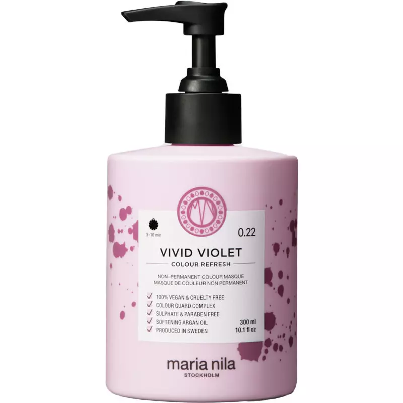 Maria Nila Colour Refresh 300 Ml - 0.22 Vivid Violet 1 Maria Nila Colour Refresh 300 Ml - 0.22 Vivid Violet