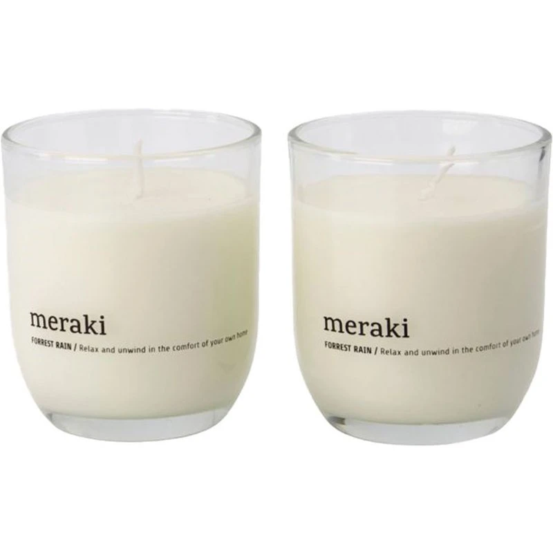Meraki Scented Candle Kit - Forest Rain 1 Meraki Scented Candle Kit - Forest Rain