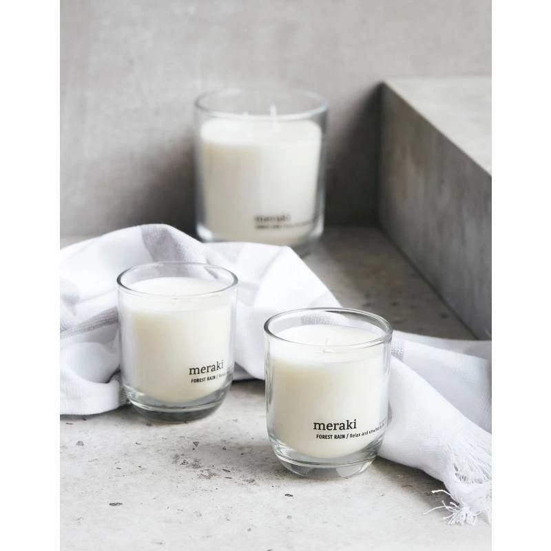 Meraki Scented Candle Kit - Forest Rain 3 Meraki Scented Candle Kit - Forest Rain - Billede 3