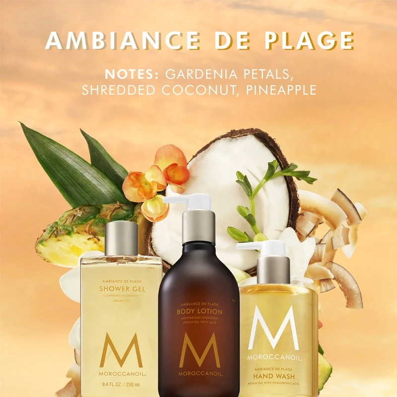 Moroccanoil Shower Gel 250 Ml - Ambiance De Plage 4 Moroccanoil Shower Gel 250 Ml - Ambiance De Plage - Billede 4