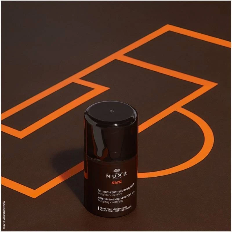 Nuxe Men Moisturizing Multi-Purpose Gel 50 Ml. 2 Nuxe Men Moisturizing Multi-Purpose Gel 50 Ml. - Billede 2