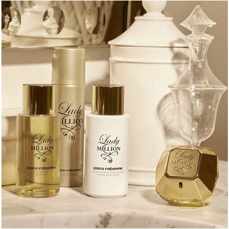 Paco Rabanne Lady Million Sensual Body Lotion 200 Ml 7 Paco Rabanne Lady Million Sensual Body Lotion 200 Ml - Billede 7