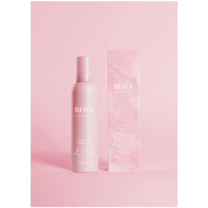 ROZE Avenue Energizing Fiber Mousse 250 Ml 2 ROZE Avenue Energizing Fiber Mousse 250 Ml - Billede 2