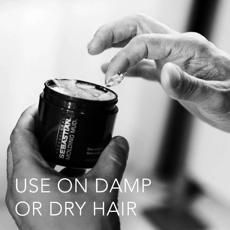 Sebastian Molding Mud Hair Wax 75 Ml 2 Sebastian Molding Mud Hair Wax 75 Ml - Billede 2