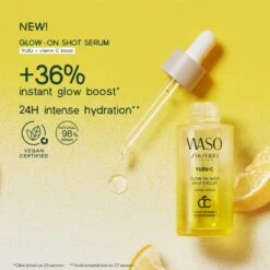 Shiseido WASO Yuzu-C Glow-On Shot Serum 28 Ml -Clarins Butik shiseido waso yuzu c glow on shot serum 28 ml limited edition 1660720605