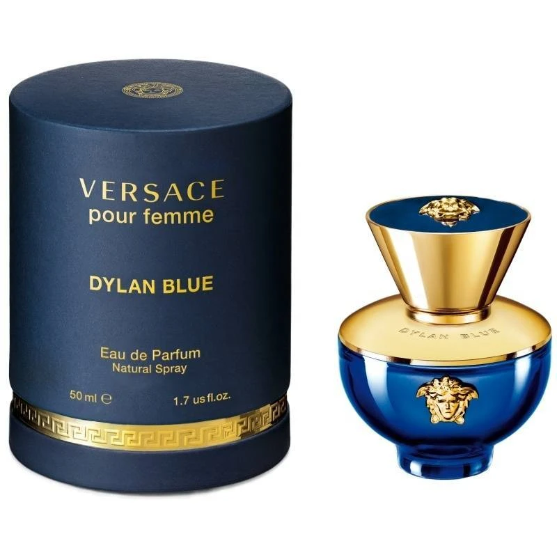 Versace Dylan Blue For Her EDP 50 Ml 2 Versace Dylan Blue For Her EDP 50 Ml - Billede 2