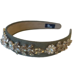 By Stær VITA Hairband - Army With Stone