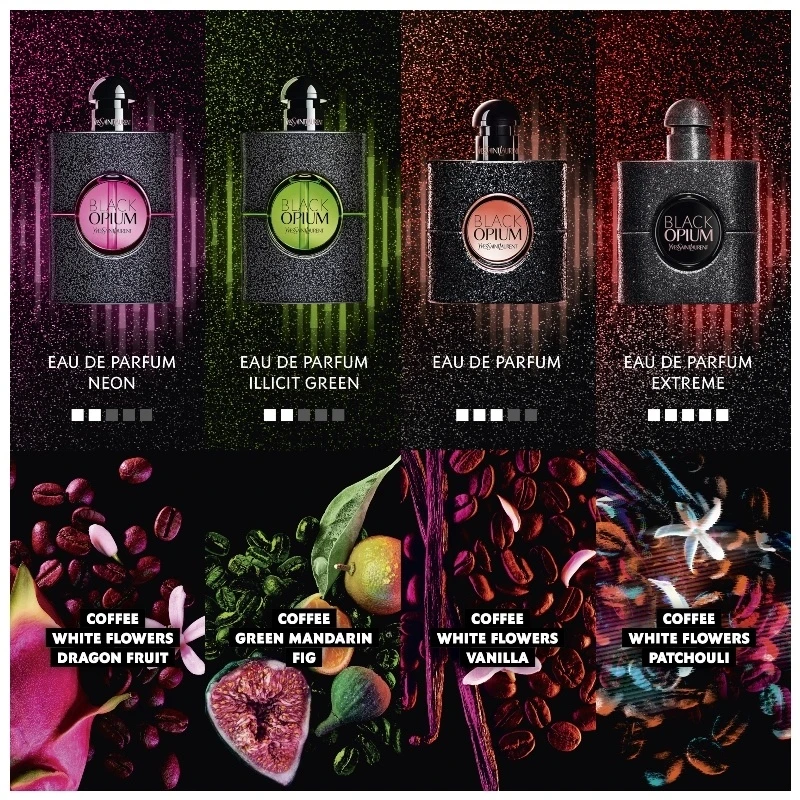 Yves Saint Laurent YSL Black Opium Illicit Green EDP 30 Ml 8 Yves Saint Laurent YSL Black Opium Illicit Green EDP 30 Ml - Billede 8